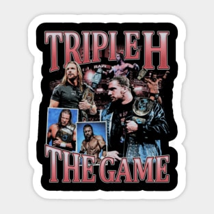 Triple H The Game Sticker